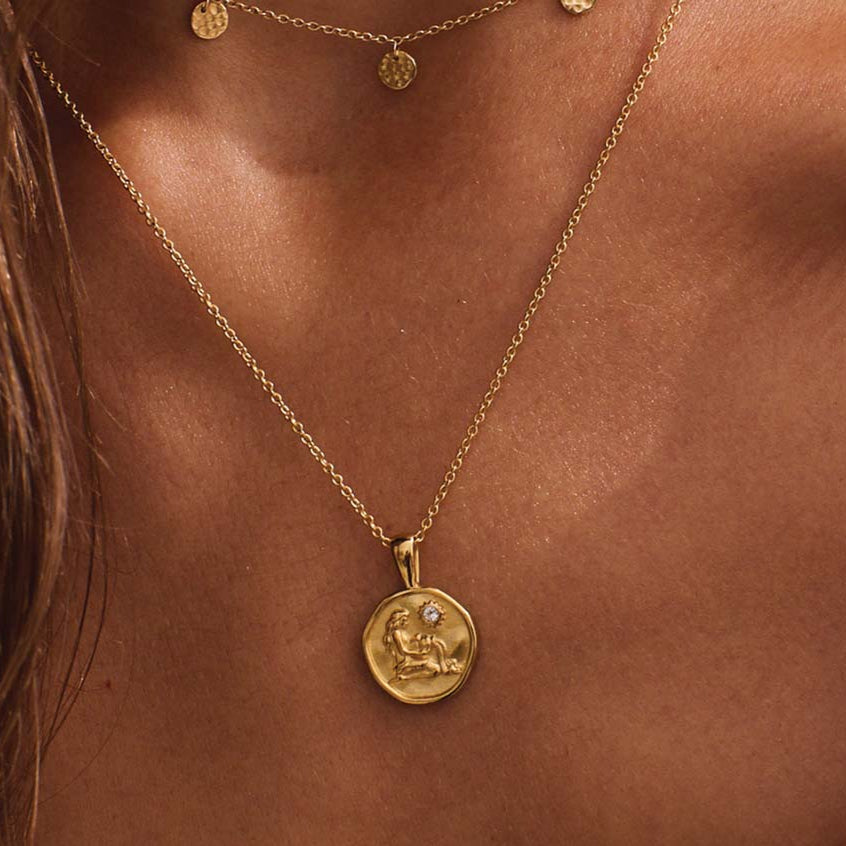 Aquarius necklace