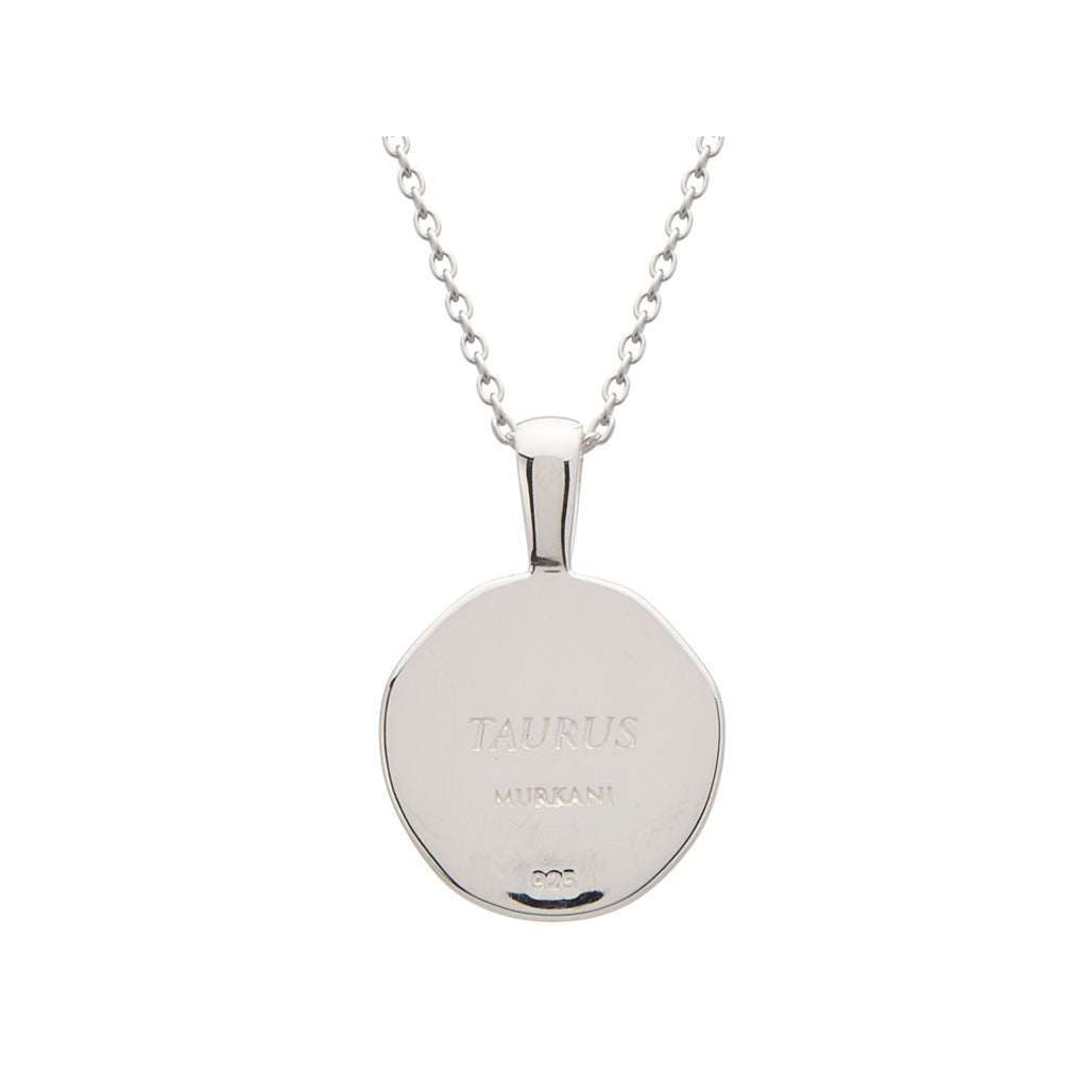 Taurus necklace back
