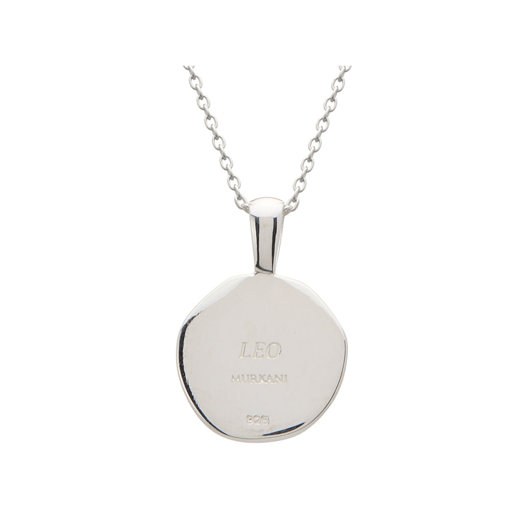 Leo necklace back