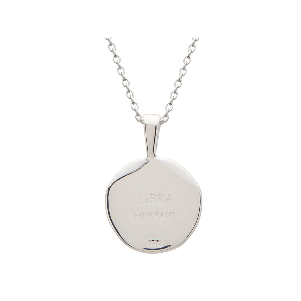 Libra necklace Back