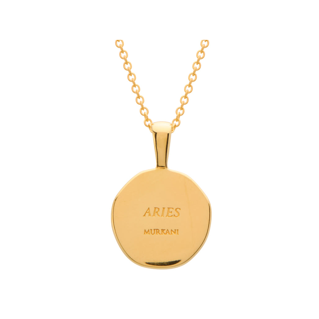 Aries Necklace back