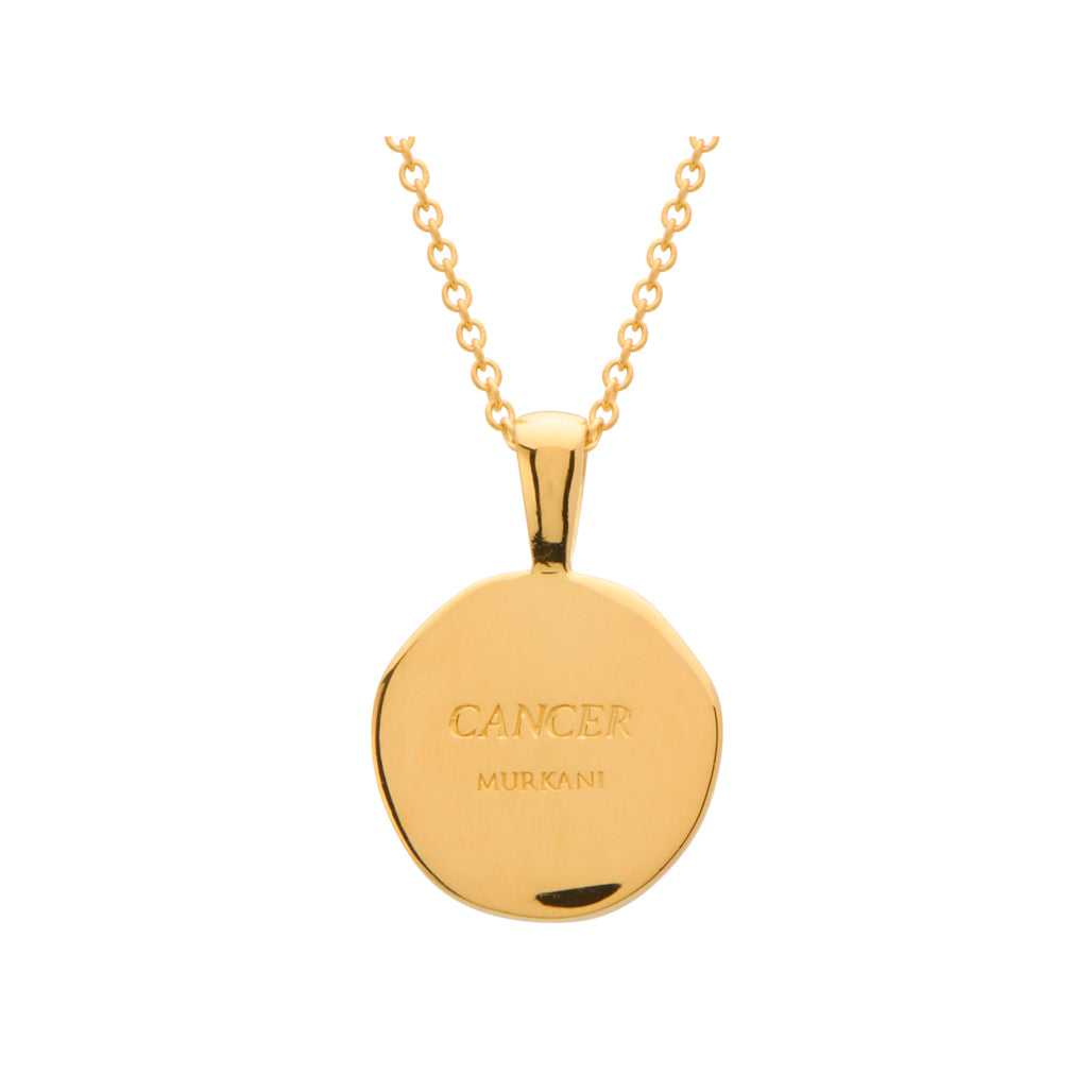 Cancer necklace back
