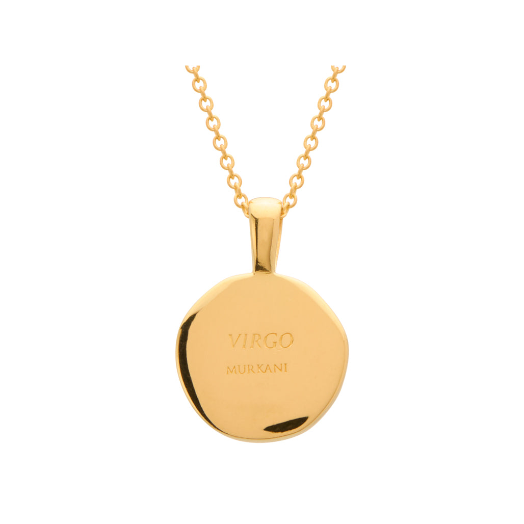 Virgo Necklace back