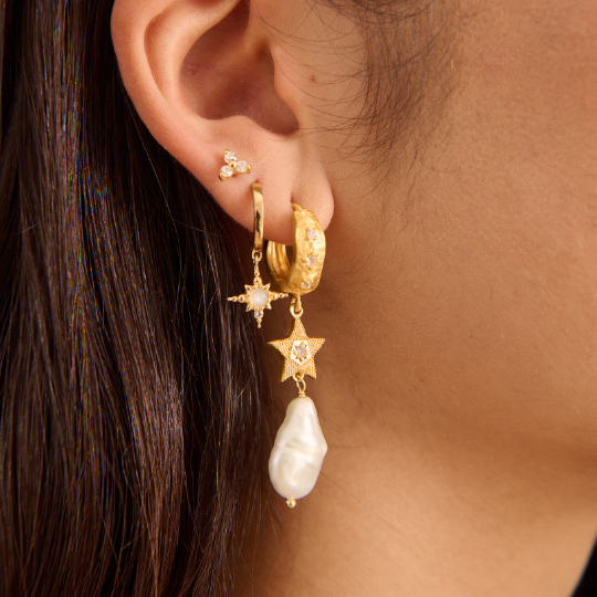 cosmic love star Earring
