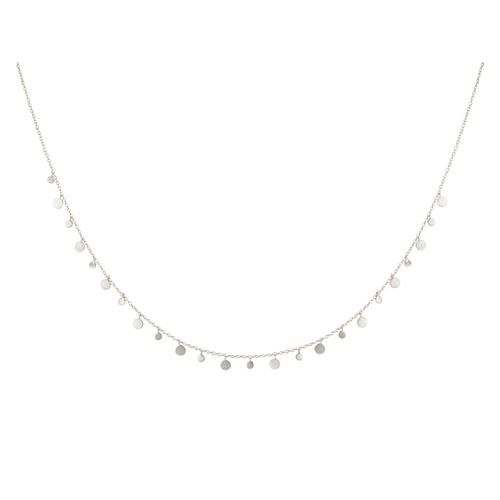 Handcrafted silver choker, ethically made and originally designed for a feminine touch.