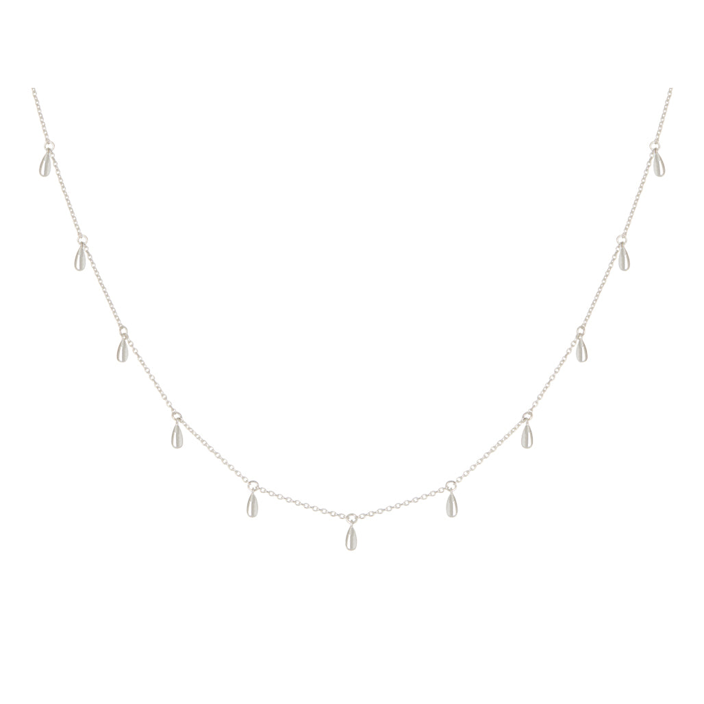 Handcrafted choker made with ethically sourced silver, featuring an originally designed and feminine style.