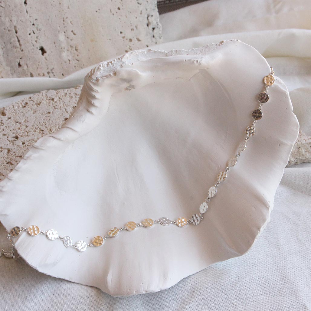 Handcrafted silver chokers for ethical layering. Elevate your style with our fine jewellery, produced with care in Australia