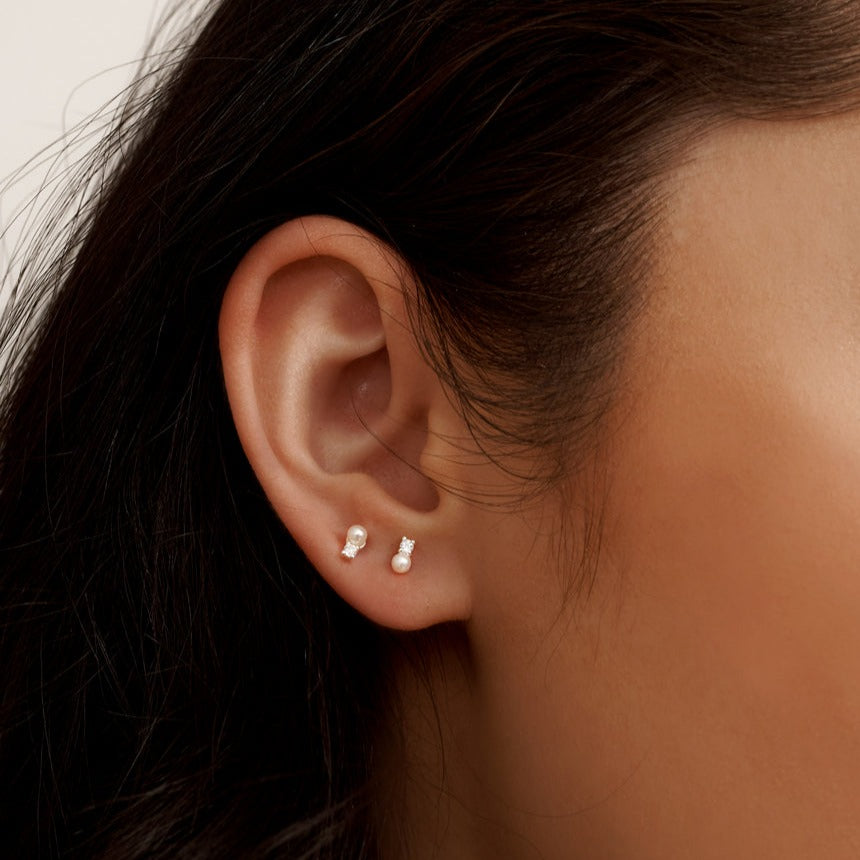 Pearl earrings