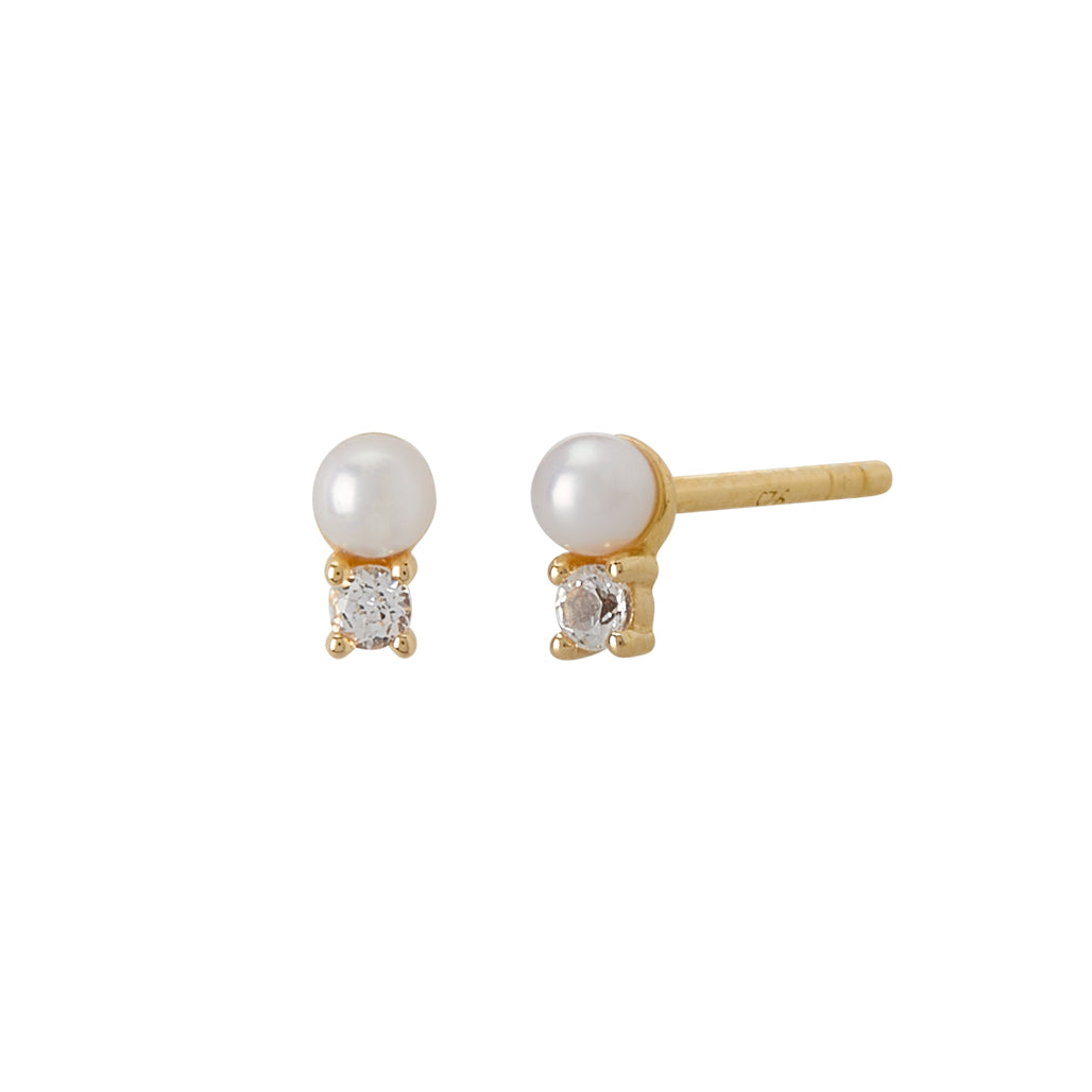 Pearl earrings
