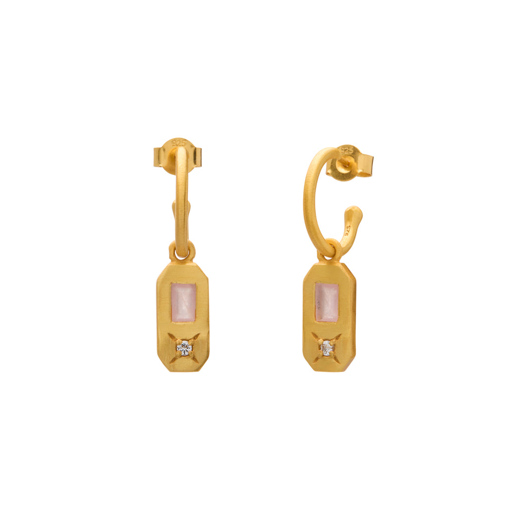 Yellow Gold Earrings 