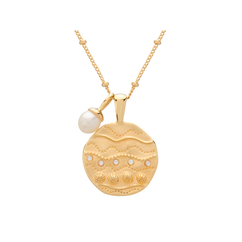 Ocean Dreamer necklace gold