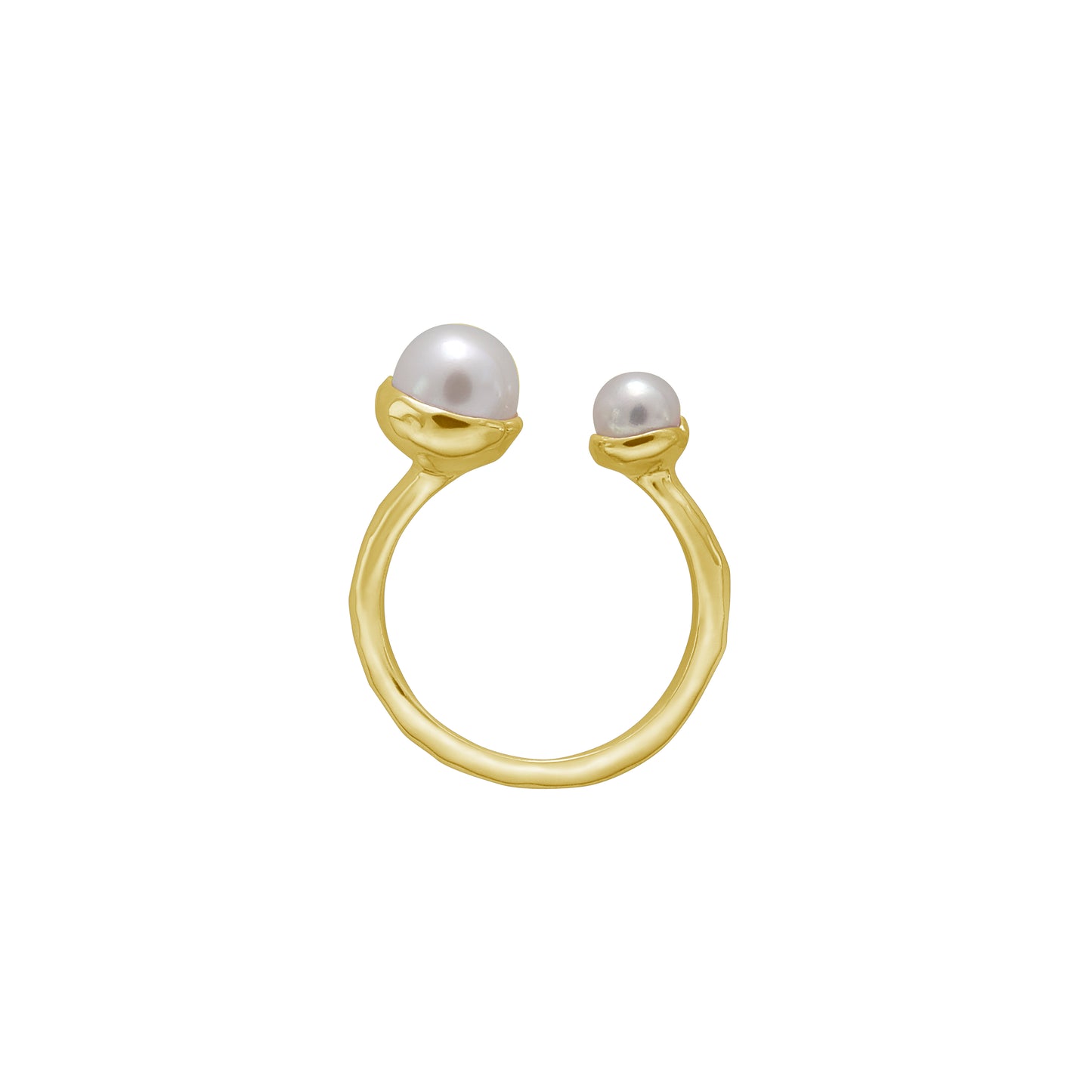 Riviera Double Pearl Ring