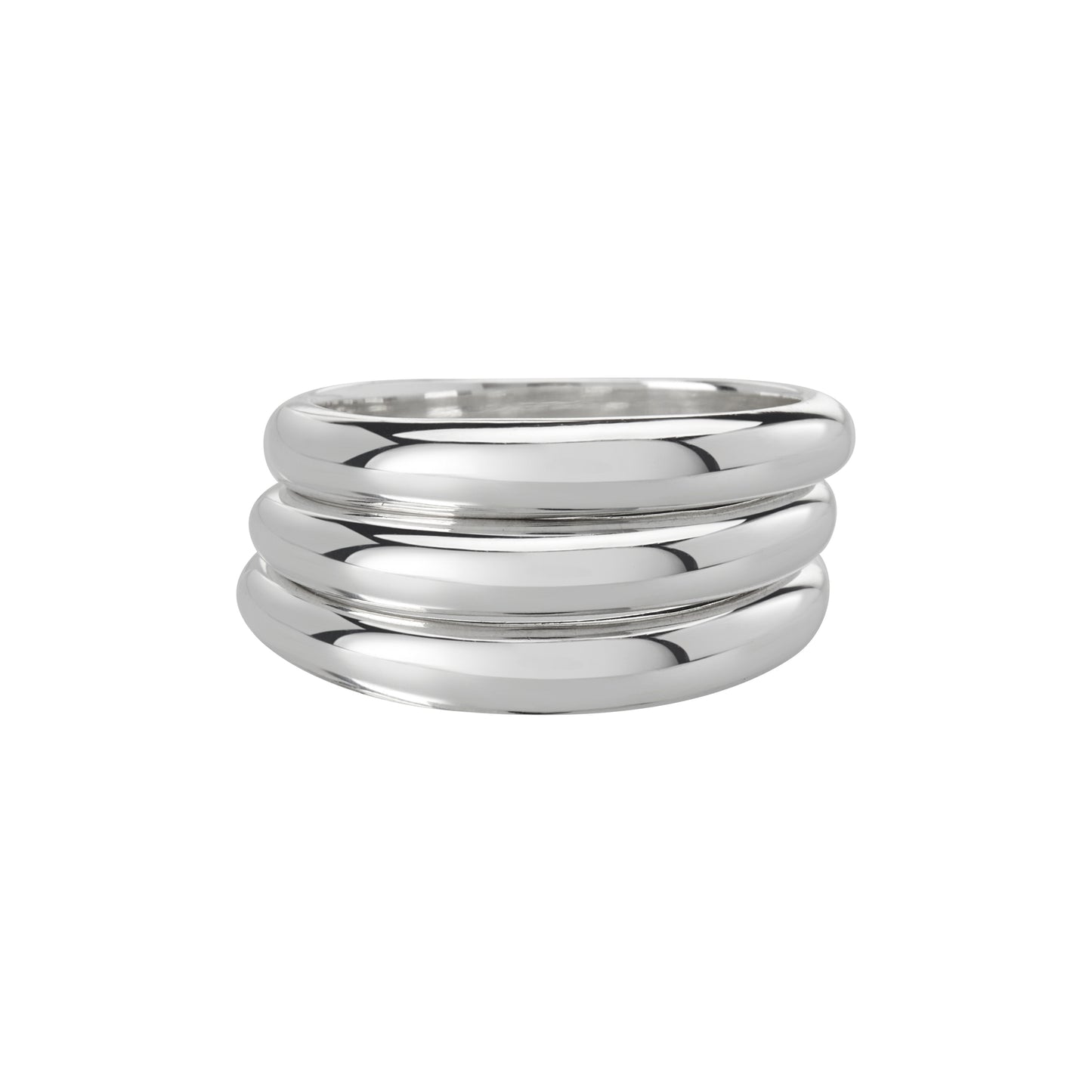 Vintage Wave Ring (Set of 3)
