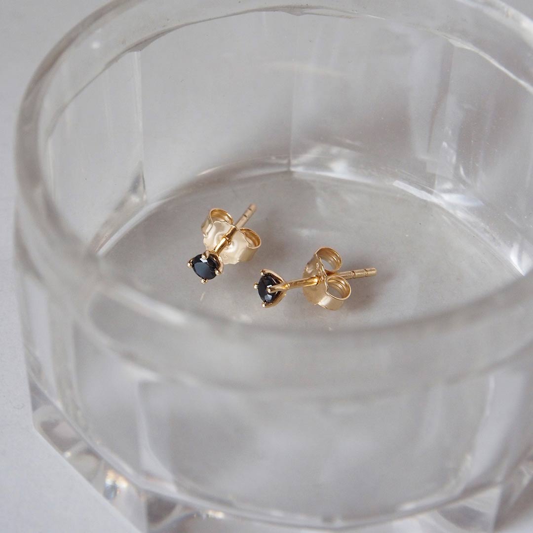 Black Spinel 3mm-studs