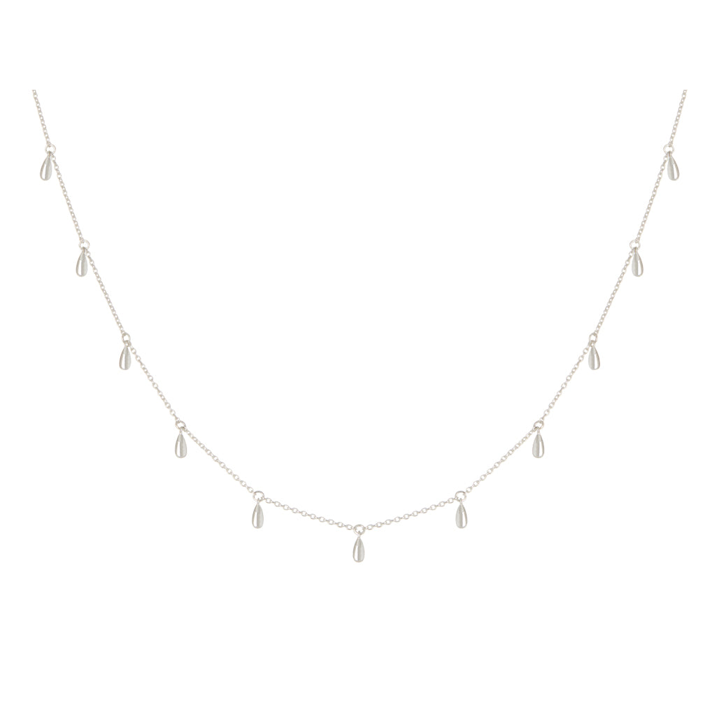 Handcrafted choker made with ethically sourced silver, featuring an originally designed and feminine style.