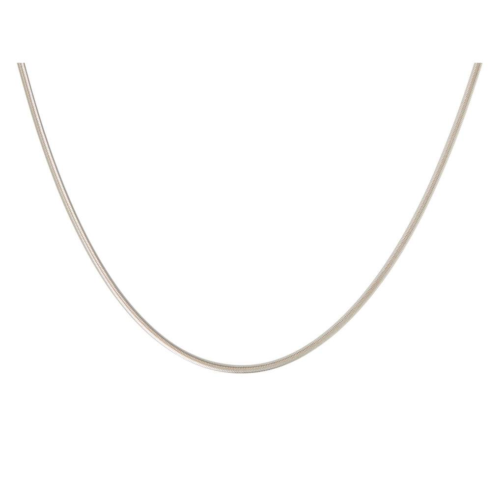 This ethical and handcrafted necklace offers a layered look for a trendy and versatile necklace layering style.