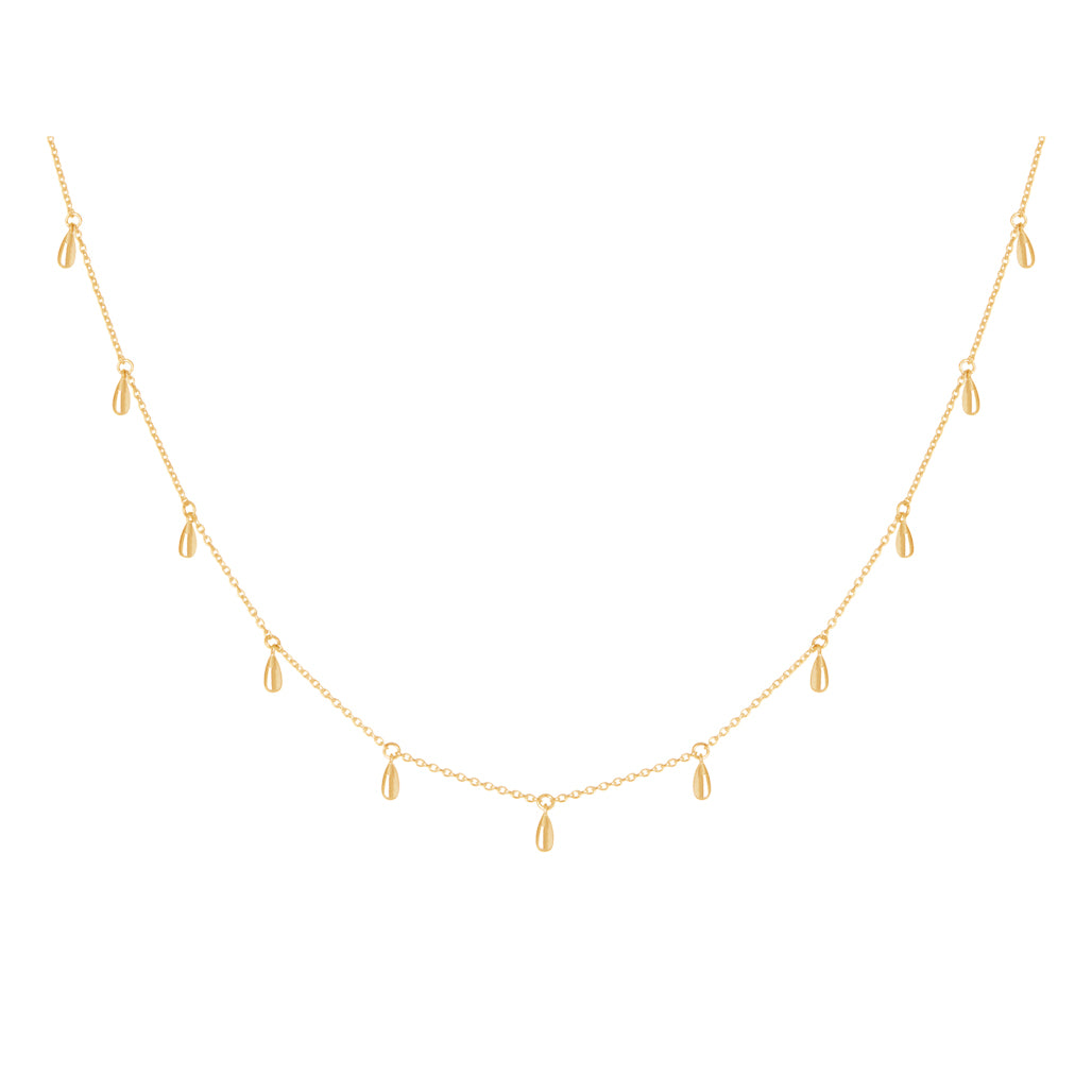 Adorn yourself with this handcrafted gold choker, ethically made and originally designed to add a touch of femininity.