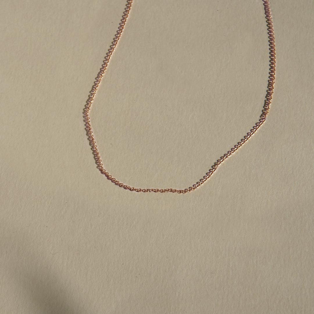 Curb Chain Necklace Long (60cm)