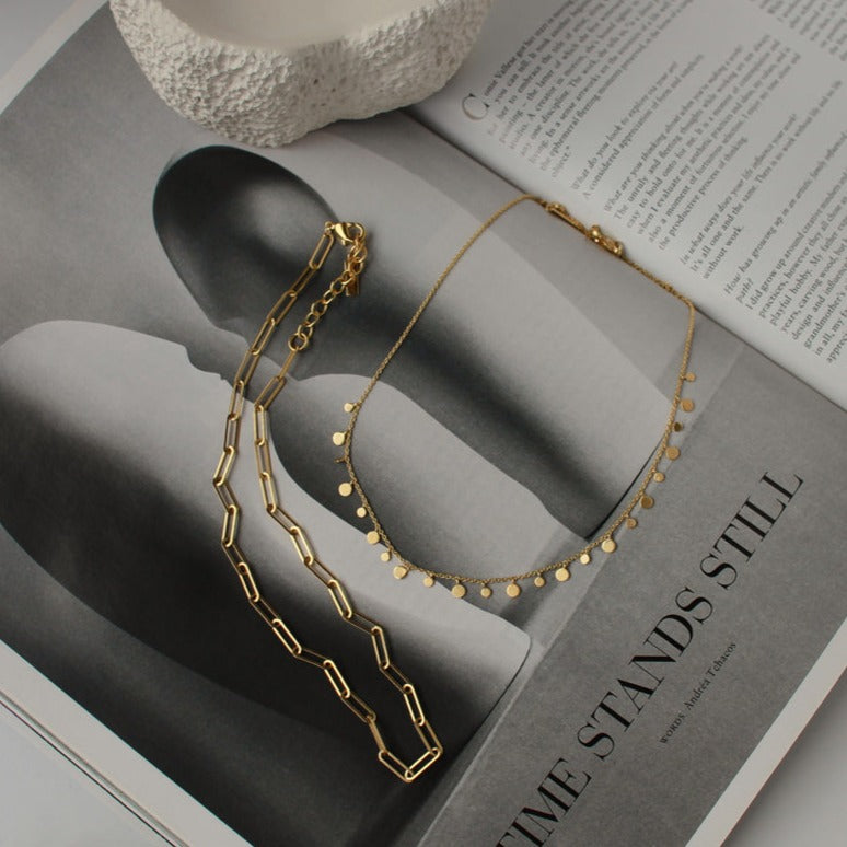 Experience the timeless elegance of handcrafted, artisan-made gold jewellery, perfect for layering or as a stunning choker