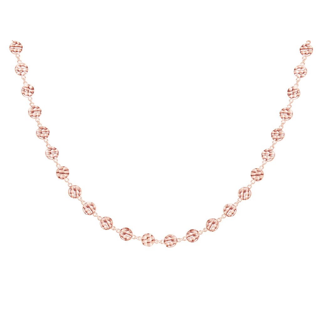 Add a touch of elegance to your outfit with our handcrafted rose gold necklace. Australian designed for exceptional style.