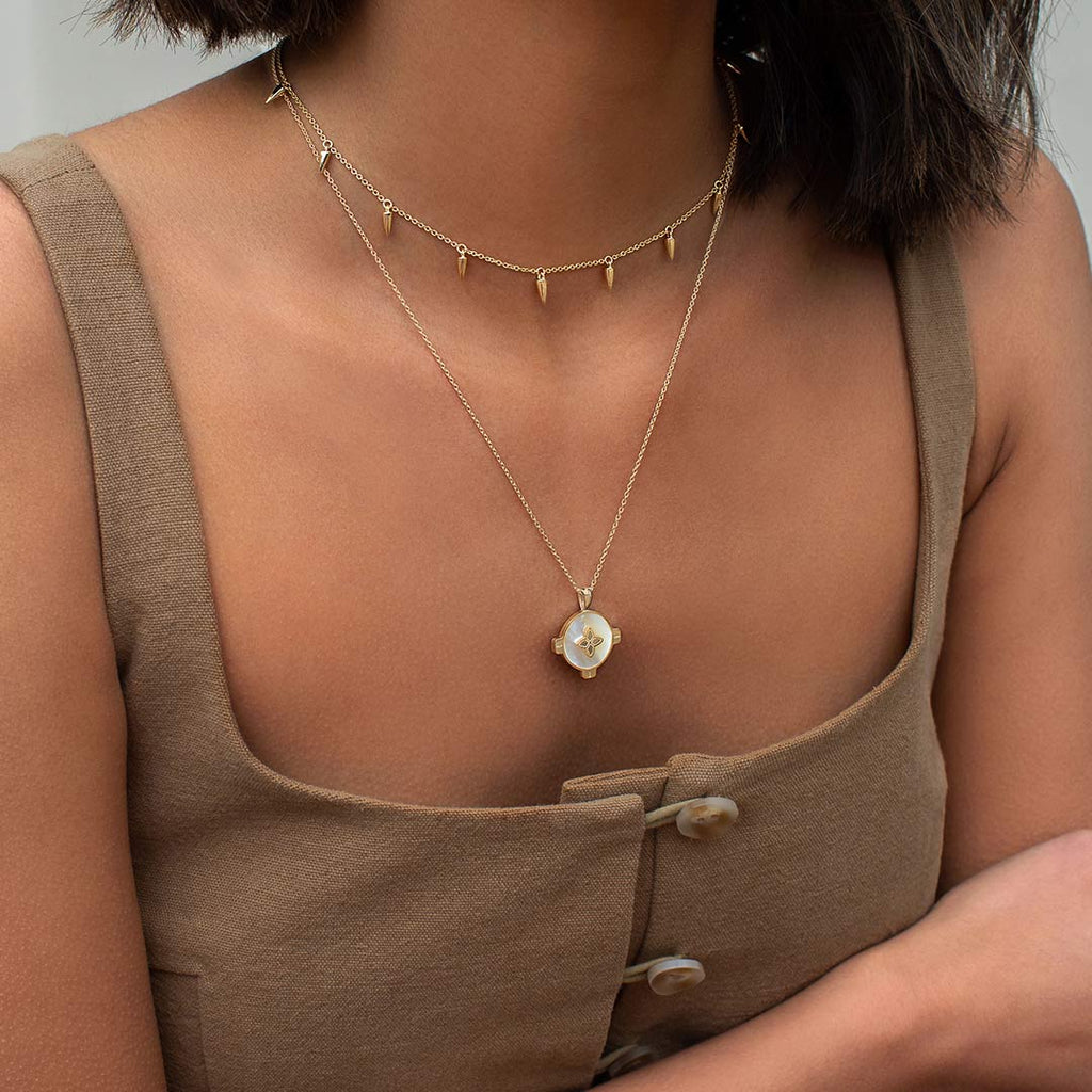 Harmony Necklace with Mother of Pearl